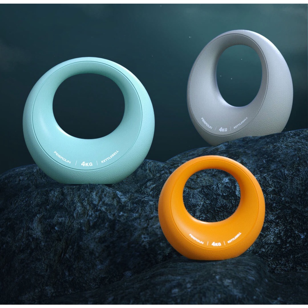 [HÀNG HIỆU] Tạ ấm,tạ chuông FED 9KG,11.25KG,hình mặt trăng Dumbbells,tập thể dục tại nhà dành cho na
