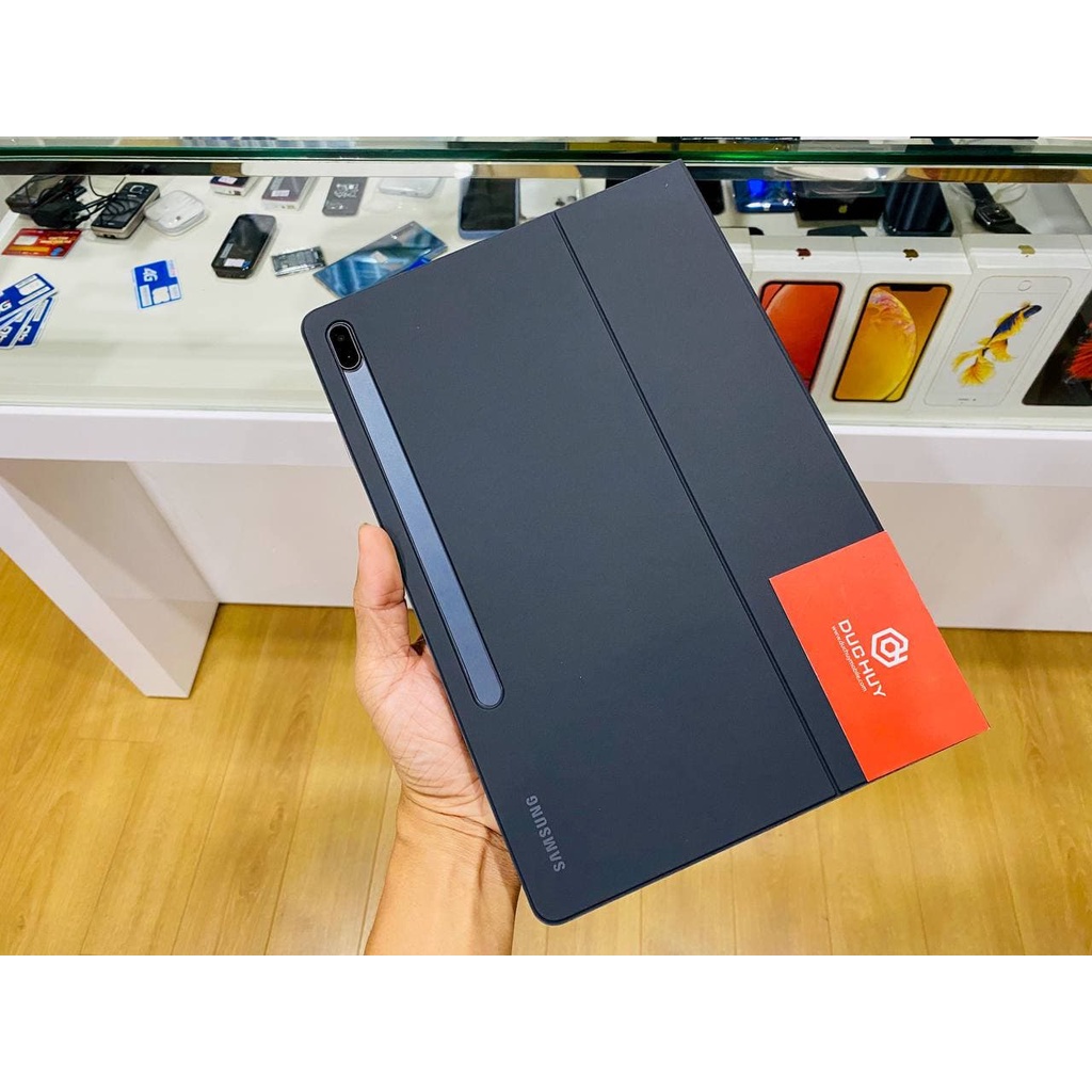 Bao Da Bàn Phím Book Cover KeyBoard Samsung Galaxy Tab S7 Plus/Tab S7 FE/Tab S8 Plus Slim