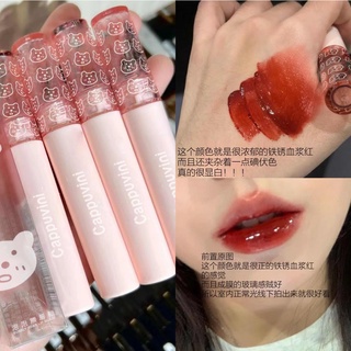 Son kem bóng CAPPUVINI gấu hồng Bubbly Bear Lip Glaze Chính Hãng | BigBuy360 - bigbuy360.vn