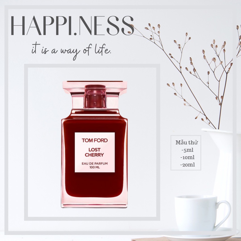 Nước Hoa 🌟 Nước Hoa T.F Lost Cherry 5ml/10ml/20ml