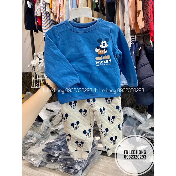 bộ Nỉ C&A dư xịn cho bé