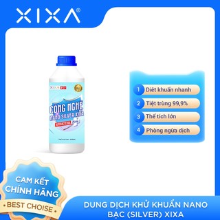 Dung dịch nano bạc khử khuẩn kháng khuẩn Xixa