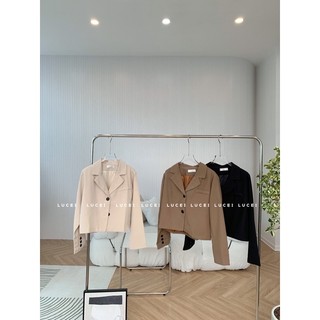 Áo blazer dáng lửng