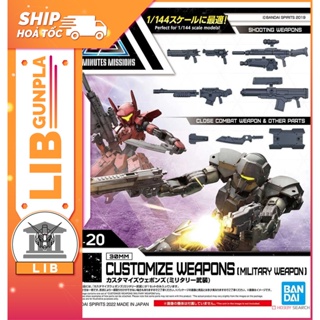 Mô hình lắp ráp Bandai 30MM Customize Weapon - Military Weapons