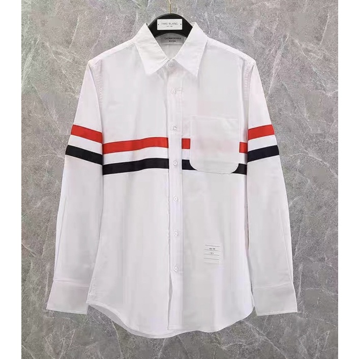 Áo sơ mi Thom browne viền thân
