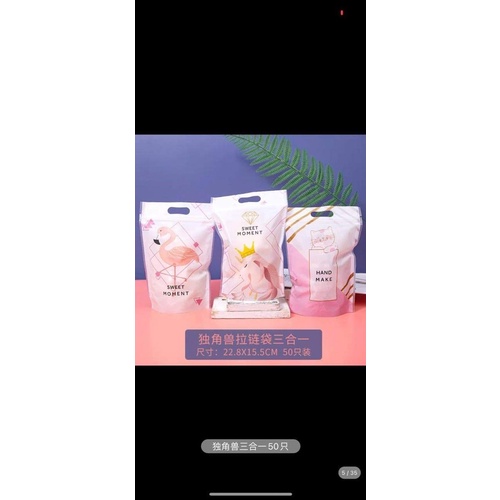 Tui zip đựng bánh, kẹo các mẫu