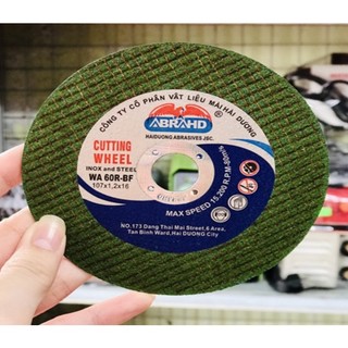 Đá cắt 100mm abrahd hải dương 1 lốc 25 viên