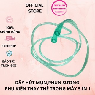 Dây hút mụn,phun sương phụ kiện thay thế trong máy 5 in 1 và hút mụn phun sương
