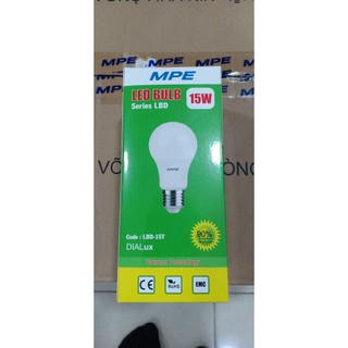 Bóng đèn led bulb 15w lbd-15t , lbd-15v- thương hiệu mpe
