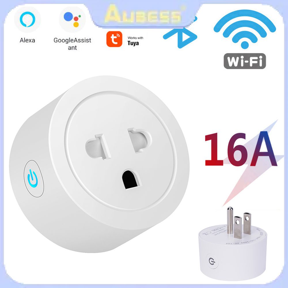 ISee Aubess⚡WiFi Ổ Cắm Điện Thông Minh Tổng Tuya Thông Minh Băng Chèn Và Thông Minh Tài Khoản Ổ Cắm Smartlife Và Điện Tử Wellink Smartplugs