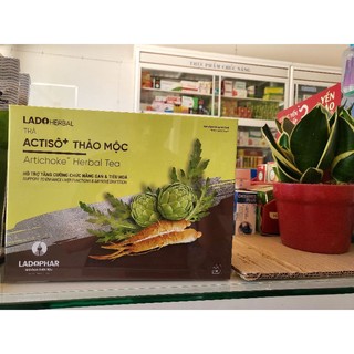 Trà atiso / actiso+ THẢO MỘC - HỘP 100 TÚI