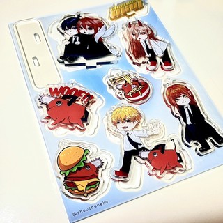 Set móc khoá, mô hình standee size a5