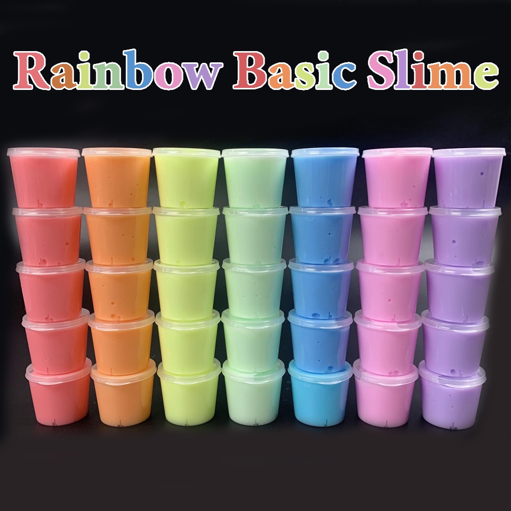 7 hộp mini basic slime màu pastel siêu đẹp - ảnh sản phẩm 3