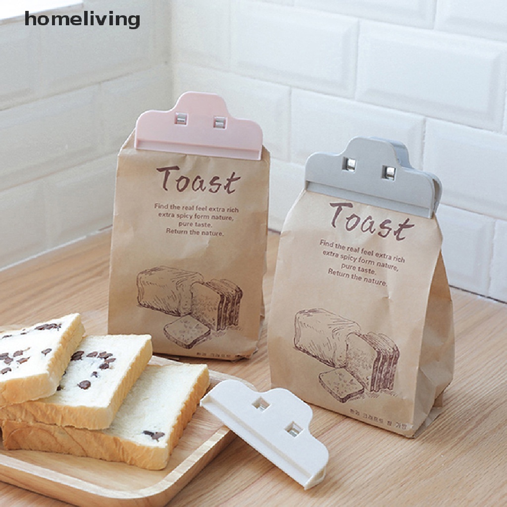 Kẹp Miệng Túi Thực Phẩm Bằng Nhựa Tiện Dụng Cho Văn Phòng