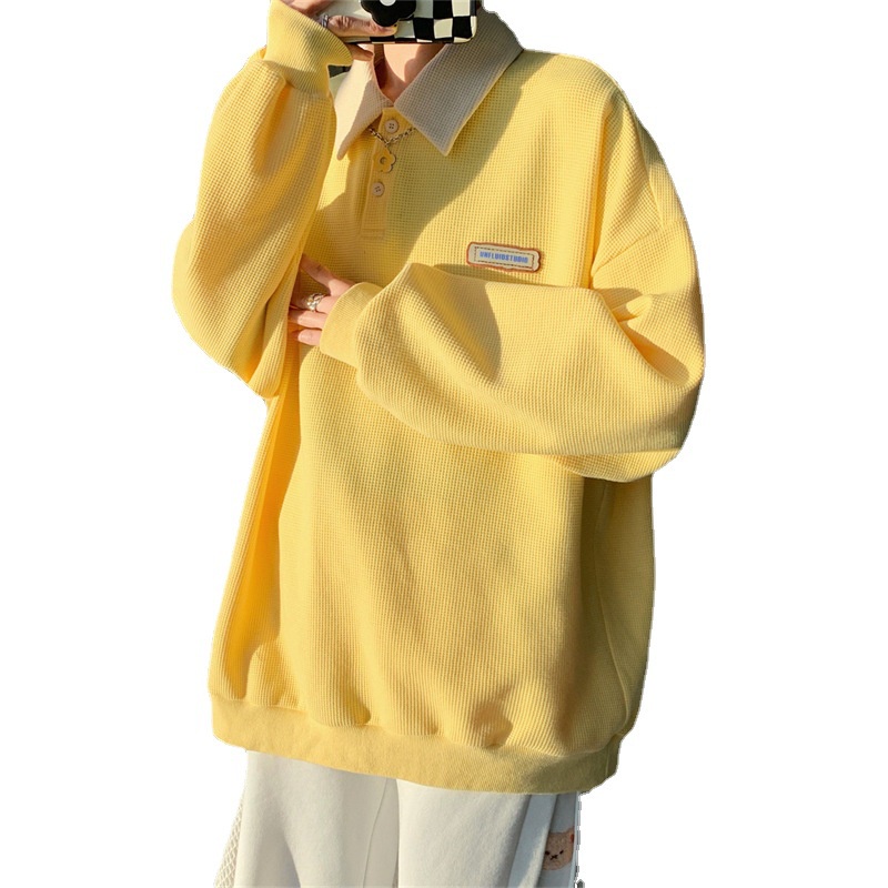 Magee Áo sweater Cổ Polo Thời Trang Xuân Thu Dành Cho Nam