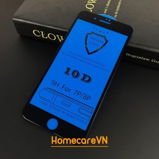 Kính cường lực 10d/tê giác full màn tràn viền dành cho 6 6s -13pm
