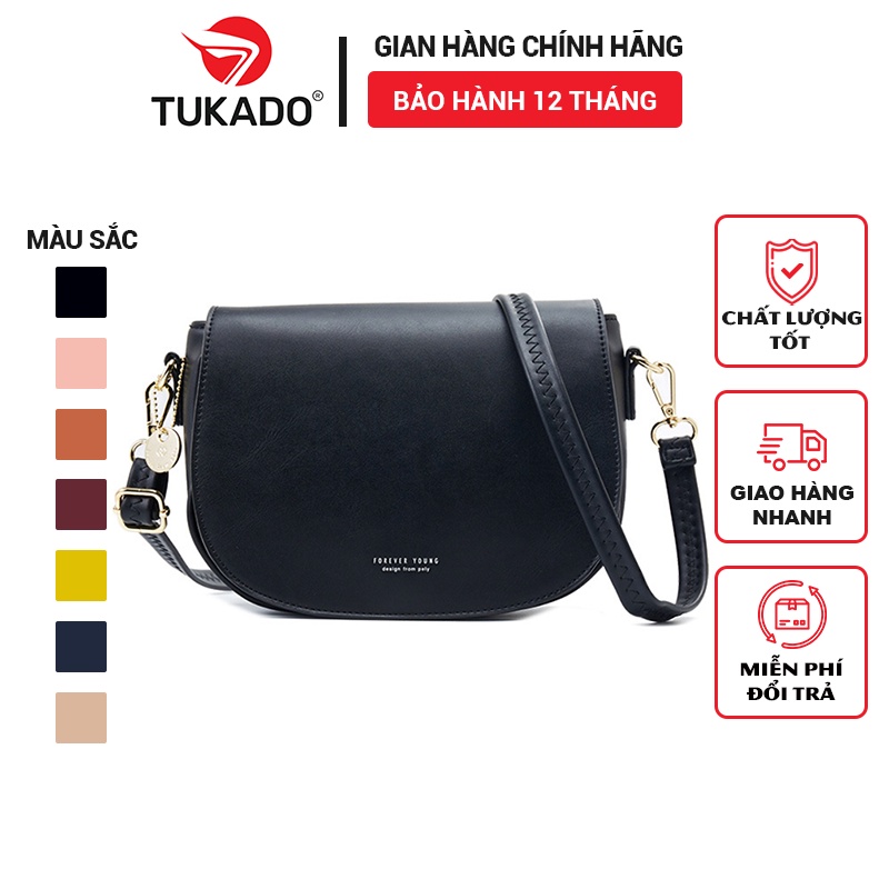 Túi Xách Nữ Đeo Chéo Đeo Vai Chính Hãng FOREVER YOUNG Dáng Công Sở Thời Trang Da Cao Cấp Cực Đẹp FY13 - TUKADO