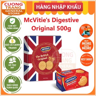 Bánh quy lúa mì nguyên cám McVitie's Digestive Orginal 500g