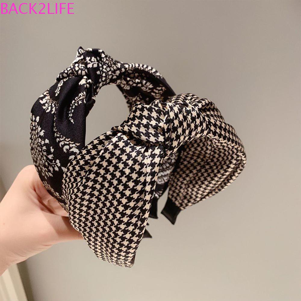 2 Băng Đô Cài Tóc Họa Tiết Hoa Xinh Xắn Cho Nữ