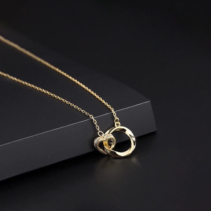 Vòng cổ Mặt Trái Tim Sang Trọng Thời Trang 2022 Cho Nữ