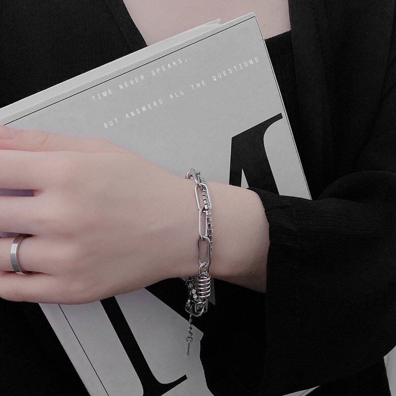 Lắc Tay Xích Hạt Pha Lê 2 Lớp