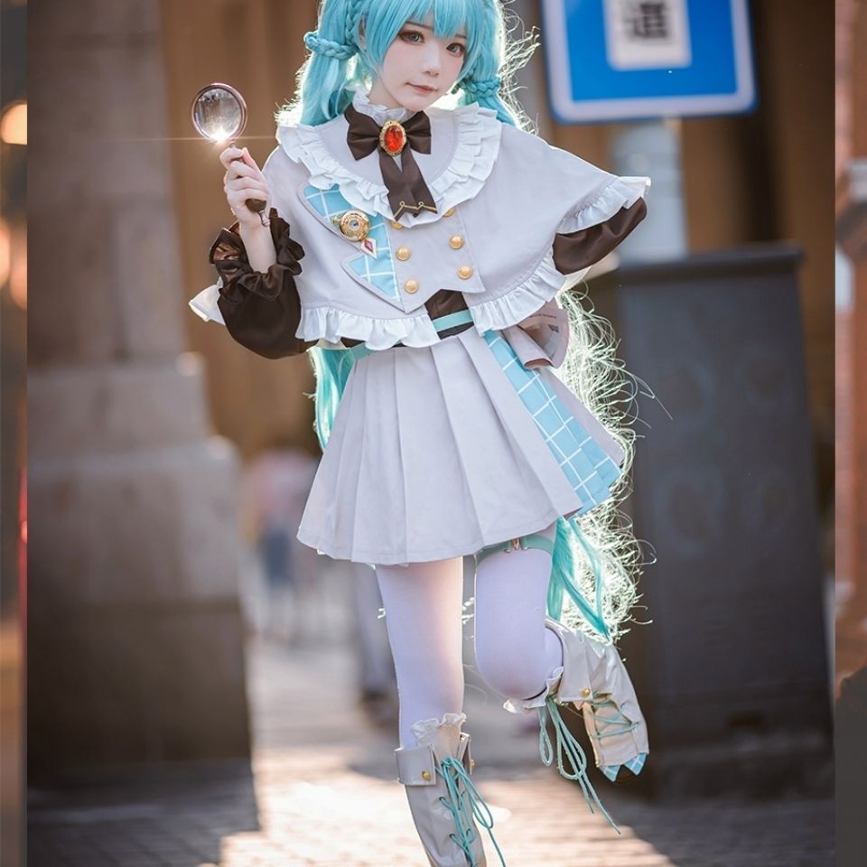 Áo Choàng Hóa Trang Nhân Vật Hatsune miku Xinh Xắn