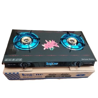 Bếp gas đôi mặt kính, chén đồng kojine - kj3222