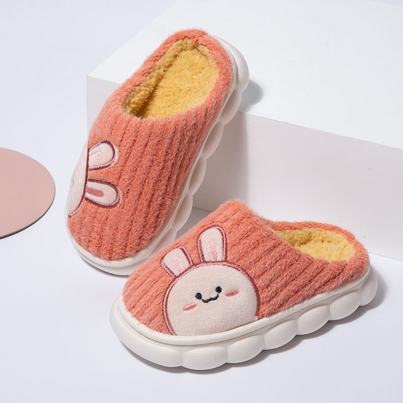 Dép Lông Đi Trong Nhà Dành Cho Bé Trai, Bé Gái Hình Thú Cưng Đáng Yêu