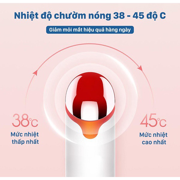 Máy massage mắt Wéllskin MY-300,Máy massage mắt mini cầm tay thế hệ mới ,đánh tan quầng thâm và bọng mắt