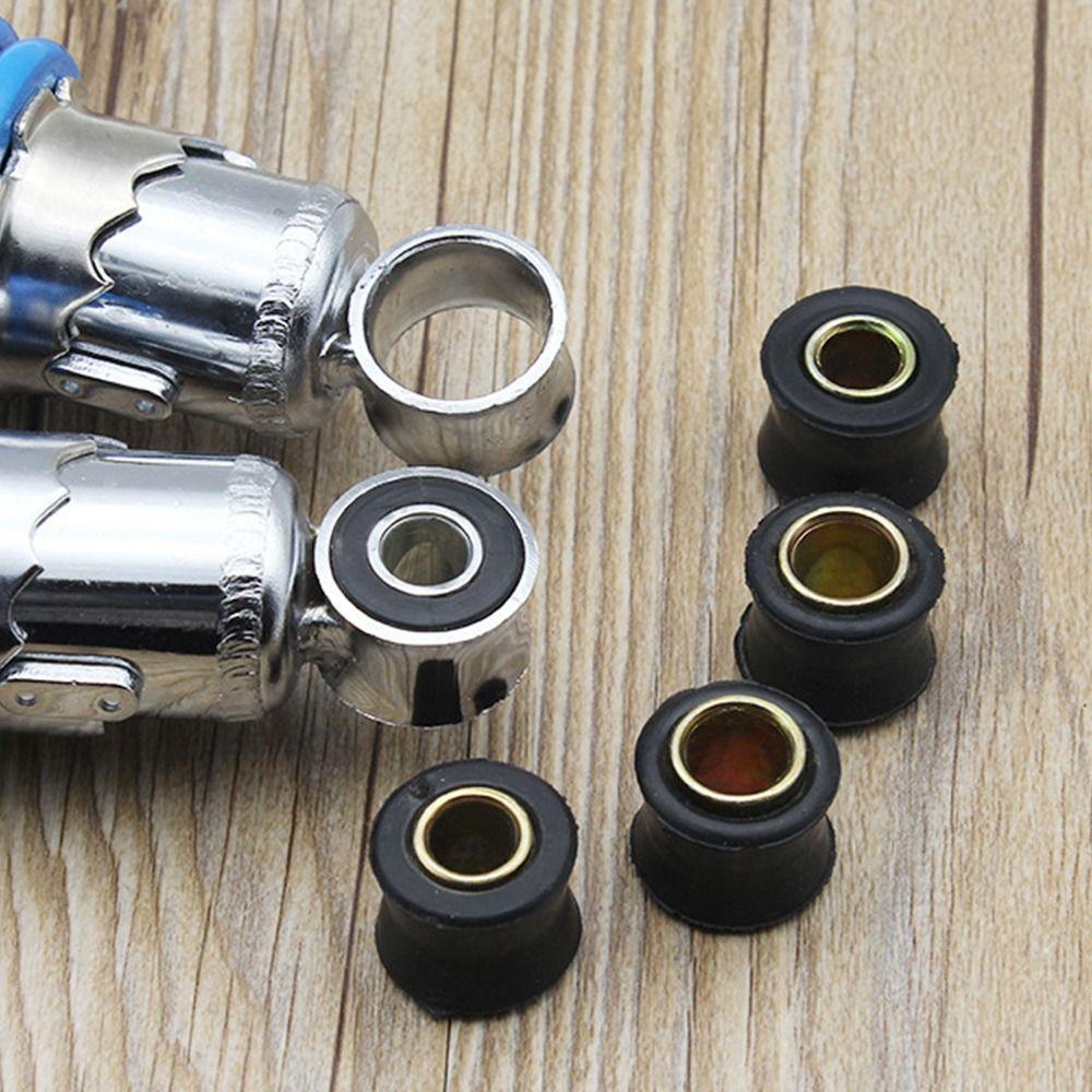 Set 2 Vòng Đệm Cao Su Giảm Xóc Màu Đen Cho Xe Máy / Scooter