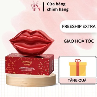 Mặt Nạ Môi Cherry Collagen Chính Hãng Bioaqua - Dưỡng Môi, Tẩy Da Chết Môi, Giảm Thâm Môi Nhẹ