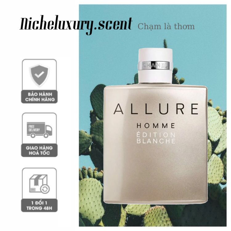 🅽🅸🅲🅷🅴 - Nước Hoa Nam Homme Edition Blanche Eau de Parfum - 10ml