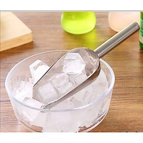Dụng cụ xúc đá - xẻng xúc đá inox không gỉ