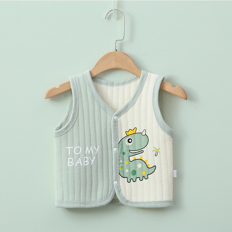 Áo ghi lê trần bông cho bé trai bé gái 7-15kg _ A8