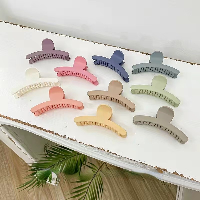 Kẹp Tóc Hình Cá Mập Cỡ Vừa Thời Trang Thu Đông Hàn Quốc Cho Nữ