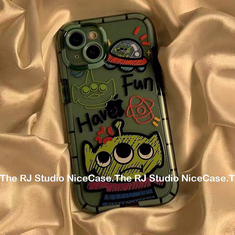Ốp điện thoại mvEB dạ quang in hoạt hình graffiti dễ thương thích hợp cho Apple 14 7/8P XS/XR 13/12/11