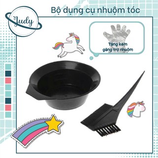 Bộ dụng cụ nhuộm tóc 8 chi tiết, giúp nhuộm tóc dễ dàng tại nhà