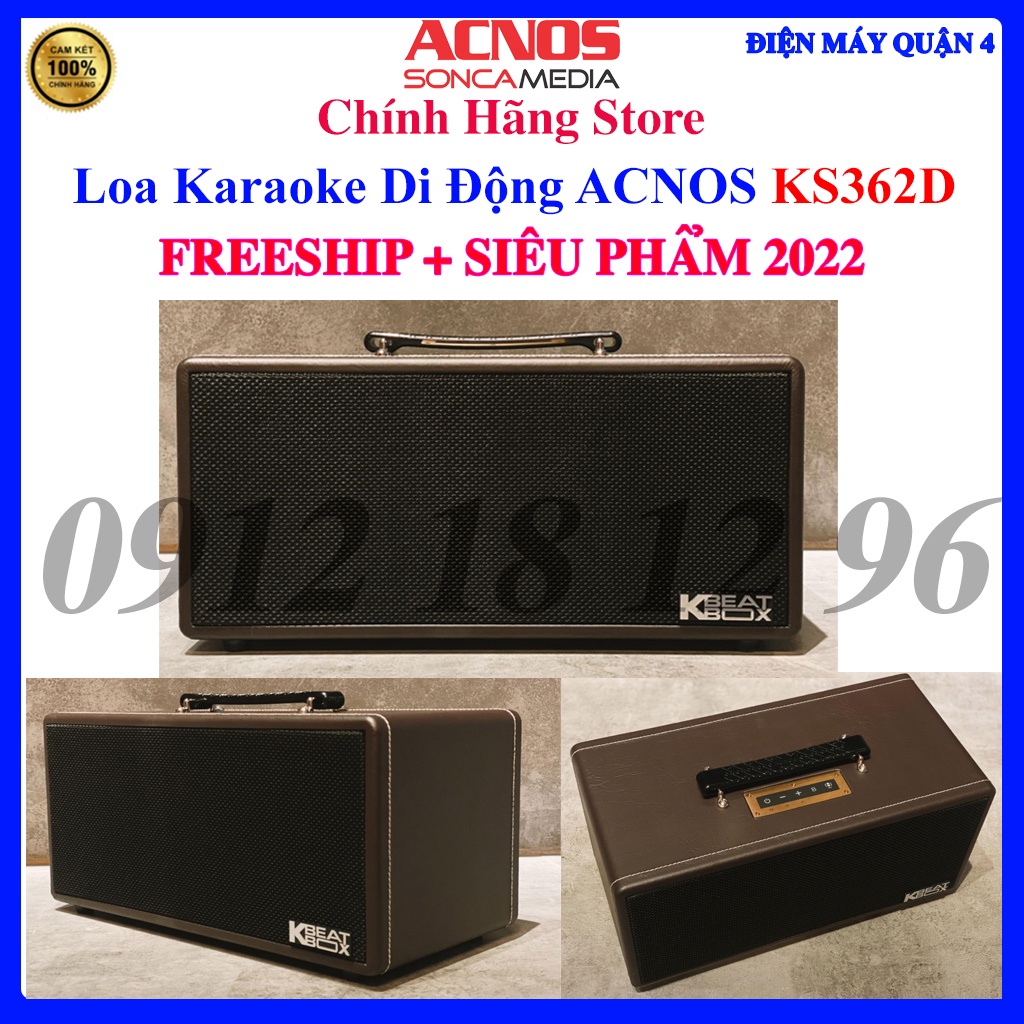 Loa Karaoke Di Động ACNOS KS362D New 2022 - Acnos KS362S - Acnos KS363H