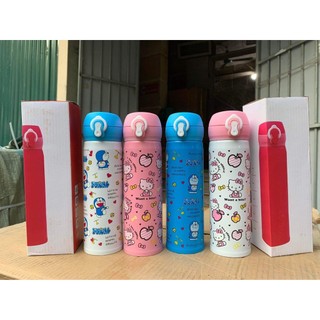 Bình giữ nhiệt inox 500ml hoạt hình cho bé