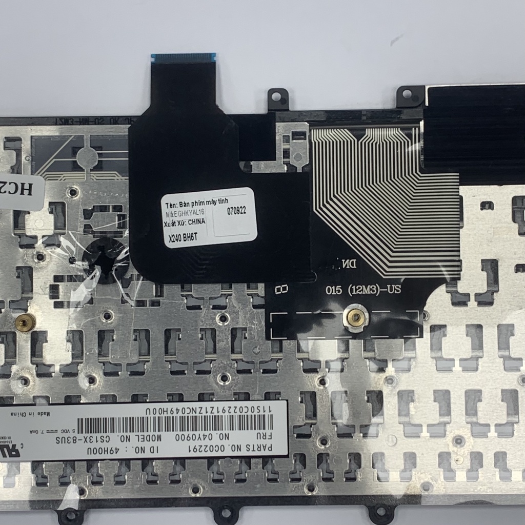 Bàn phím Laptop LENOVO IBM Thinkpad X240 X240S X250 X260 X270  hàng OEM mới, bảo hành 6 tháng  L6749
