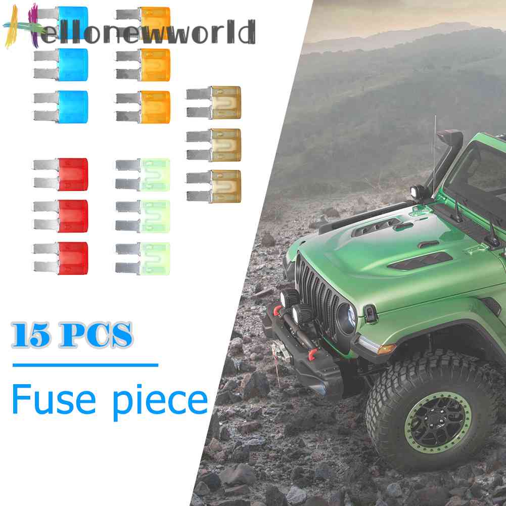 15 Cầu Chì Micro2 5A 7.5A 10A 15A 20A Cho Xe Hơi