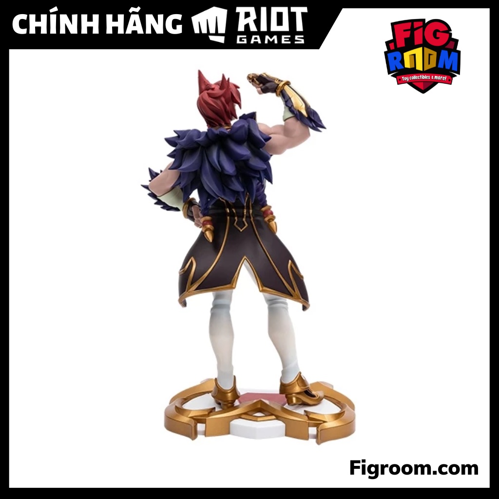 Mô hình LoL Sett Unlocked Statue 28cm Chính hãng Riot Games - Figure LMHT Liên Minh Huyền Thoại