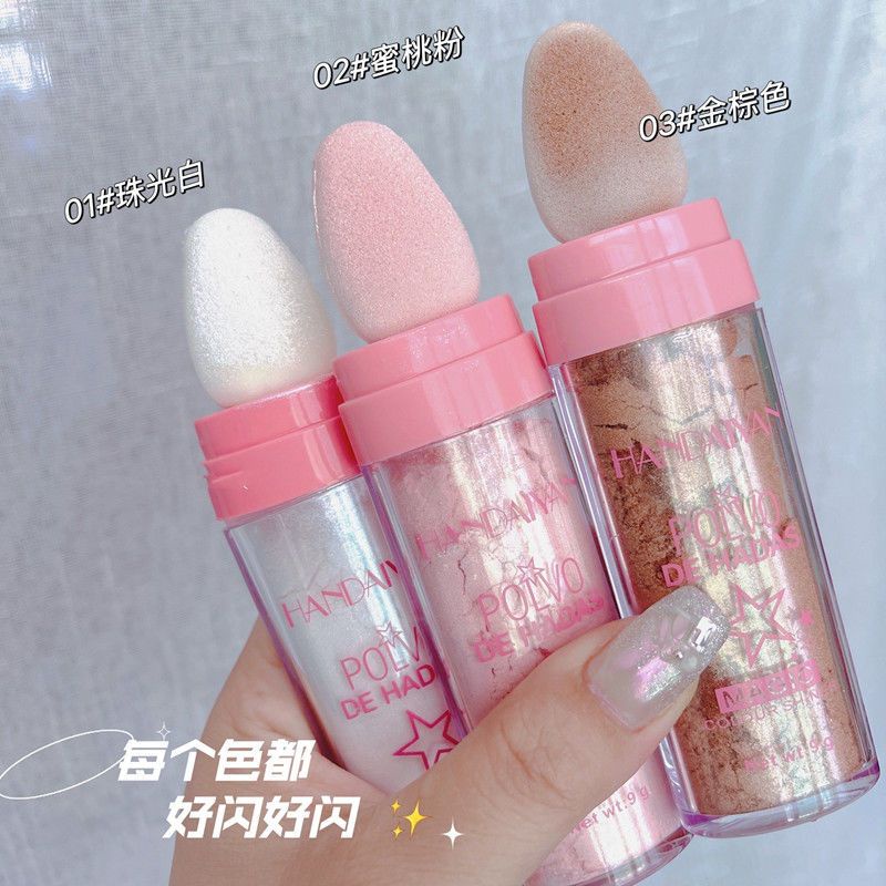 Fairy Clap Phấn Xịt Bột Kim Tuyến Lấp Lánh Dùng Để Trang Trí Cơ Thể Highlight Cổ Áo Cô Dâu Trong Sân Khấu Ánh Sáng Nhấp Nháy
