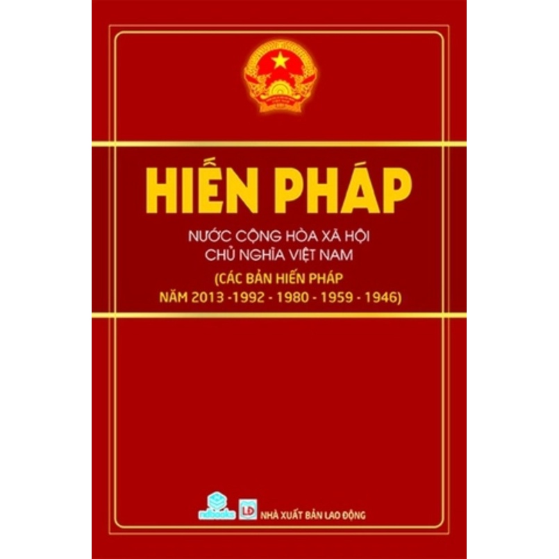 Sách - Hiến Pháp Nước Cộng Hòa Xã Hội Chủ Nghĩa Việt Nam (ND)