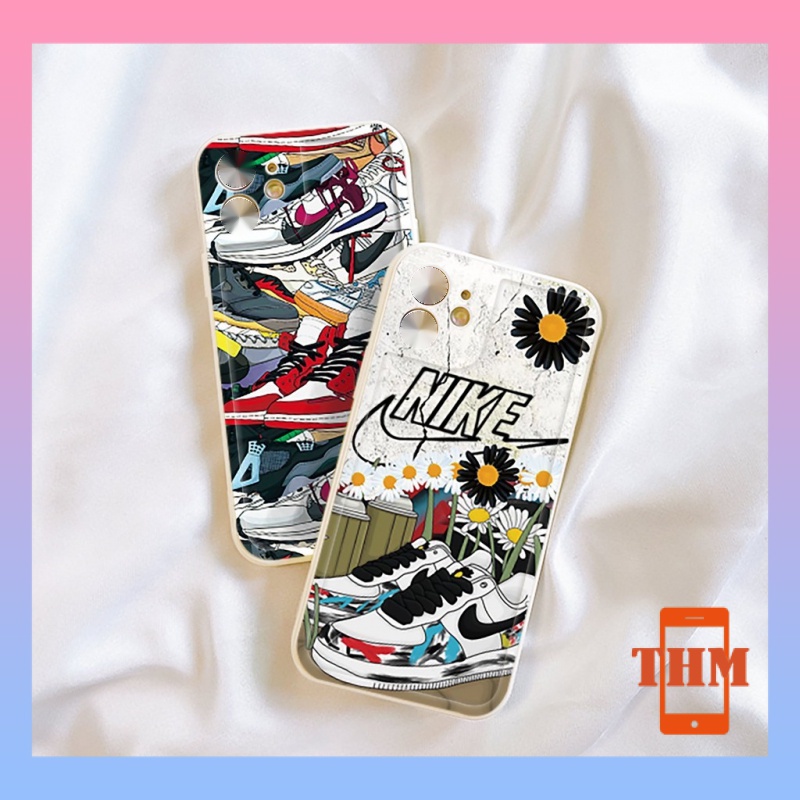 Ốp lưng iphone 11 SneakAir bóng cạnh vuông 6/6plus/6s/6splus/7/7plus/8/8plus/x/xr/xs/11/12/13/pro/max/plus/promax