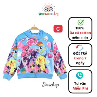 Áo khoác công chúa Elsa, Pony [size 10-45kg]