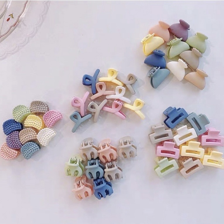 Kẹp càng cua mini dễ thương cho bé, kẹp tóc mái cỡ nhỏ cho nữ