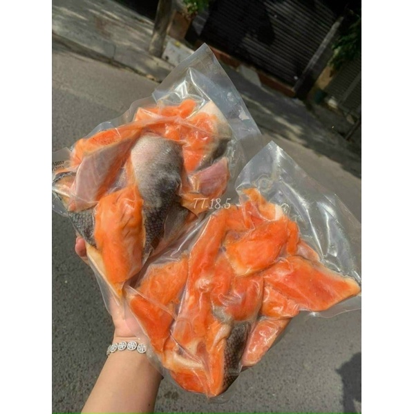 Vụn Cá Hồi Phile-500gr(cấp đông)
