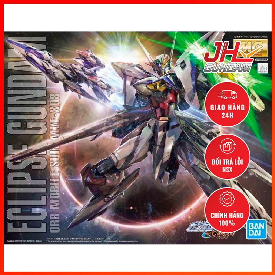 Mô hình lắp ráp gundam MG GUNDAM SEED ECLIPSE, Bandai, chính hãng Nhật Bản