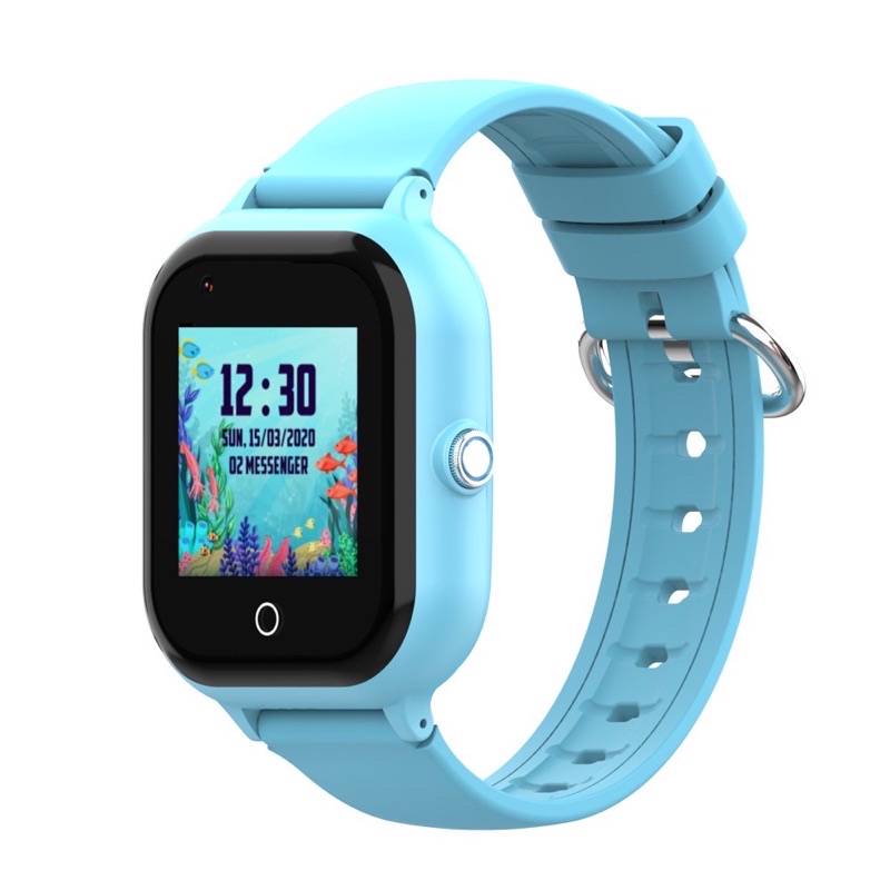 Đồng Hồ Định Vị Trẻ Em Thông Minh kids smart watch KT24, KT24S, Chống Nước, Có RUNG, 4G Video Call